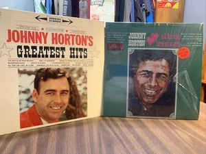 Johnny Horton Record Lot Of 2 Records  - Picture 1 of 5