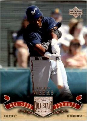 2005 UD All-Star Classics Rickie Weeks #73 - Image 1 of 2
