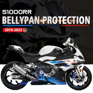 FOR BMW S1000RR 2019-2024 M Sport Cat Cover Lower Belly Pan Fairing Extension - Picture 1 of 7