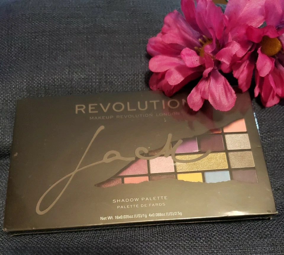 Makeup Revolution X Jack 20 Shade Eyeshadow & Presses Pigment Palette