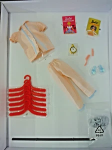 2020 BARBIE'S REPRODUCTION "PINK PARTY PJ #1601" FASHION SET *NEW* PLEASE READ - Picture 1 of 4