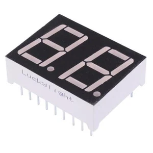 2 x Red 0.56" 2 Digit Seven Segment LED Display Common Cathode - Picture 1 of 1