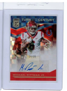 Donruss Elite Turn of the Century 2020 Michael Pittman Jr. autógrafo novato/35 - Imagen 1 de 2