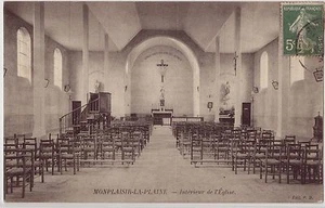 CPA - 69 - LYON - MONPLAISIR-LA-PLAINE - Intérieur de l'Eglise. - Imagen 1 de 1