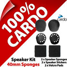 Cardo 40mm Speaker Accessory Kit includes Sponges, Stickers and Adhesive Pads
