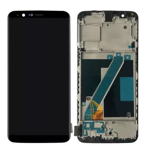 For Oneplus 5T A5010 AMOLED 6 in LCD Display Touch Screen Digitizer Full Frame - Picture 1 of 5