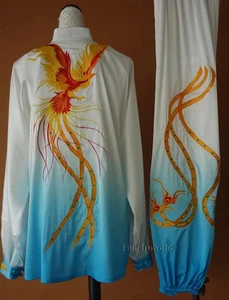 Traje de Competencia Wushu Bordado para Mujer Artes Marciales Disfraz Tai Chi Uniforme - Imagen 1 de 2