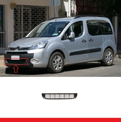NEW FRONT BUMPER LOWER GRILLE NO CHROME CITROEN BERLINGO PEUGEOT PARTNER 12-15 - Image 1 of 2