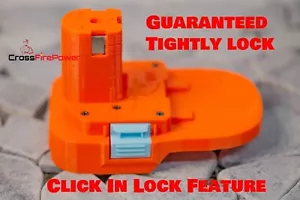 Battery Adaptor for AEG 18v Force Battery to Ryobi ONE+ Power Tools Adapter - Picture 1 of 11