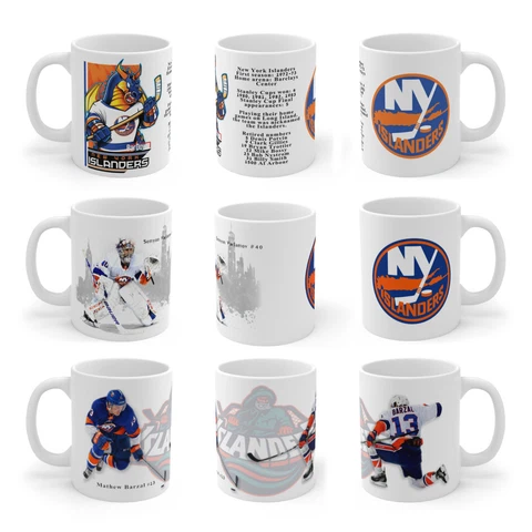 New York Islanders ART Mug Coffee Tea Gift Fun Team Hockey Souvenir Cover