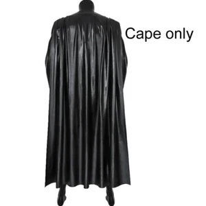 Mantello Cosplay Cape The Batman 2022 Bruce Wayne Robert Pattinson in finta pelle - Foto 1 di 6