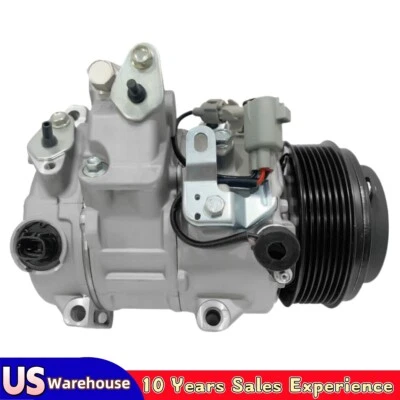 A/C AC Compressor Fits Toyota Venza 3.5L 2010 2011 2012 2013 2014 - Image 1 of 4