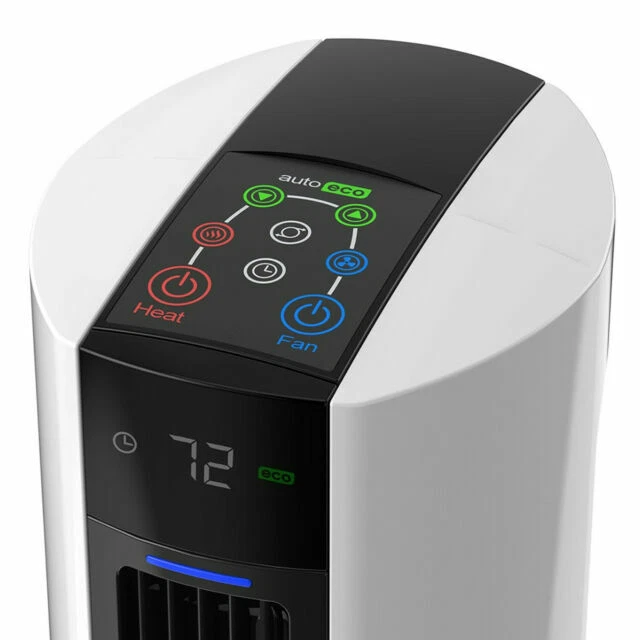 Lasko FH500 Fan & Space Heater Combo Tower - Black/White