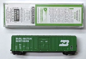 Carro de caja MTL S Micro-Trains 4.107 Special Run Burlington Northern BN 322066 50' - Imagen 1 de 1
