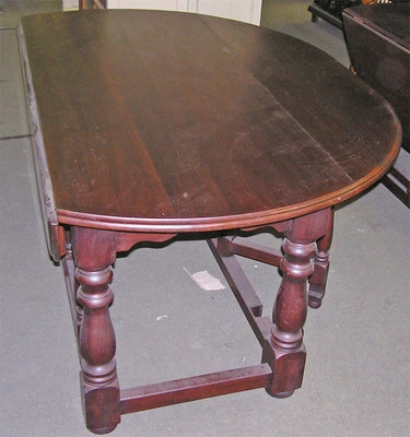 Mahogany Drop Leaf Table - Image 1 of 3