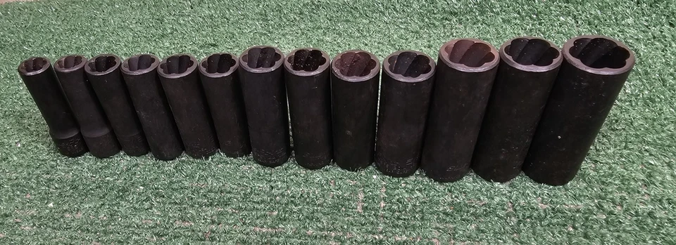 Blue-Point 13 pc 3/8" Drive SAE/Metric Deep Twist Impact Socket Set  - Image 1 of 4