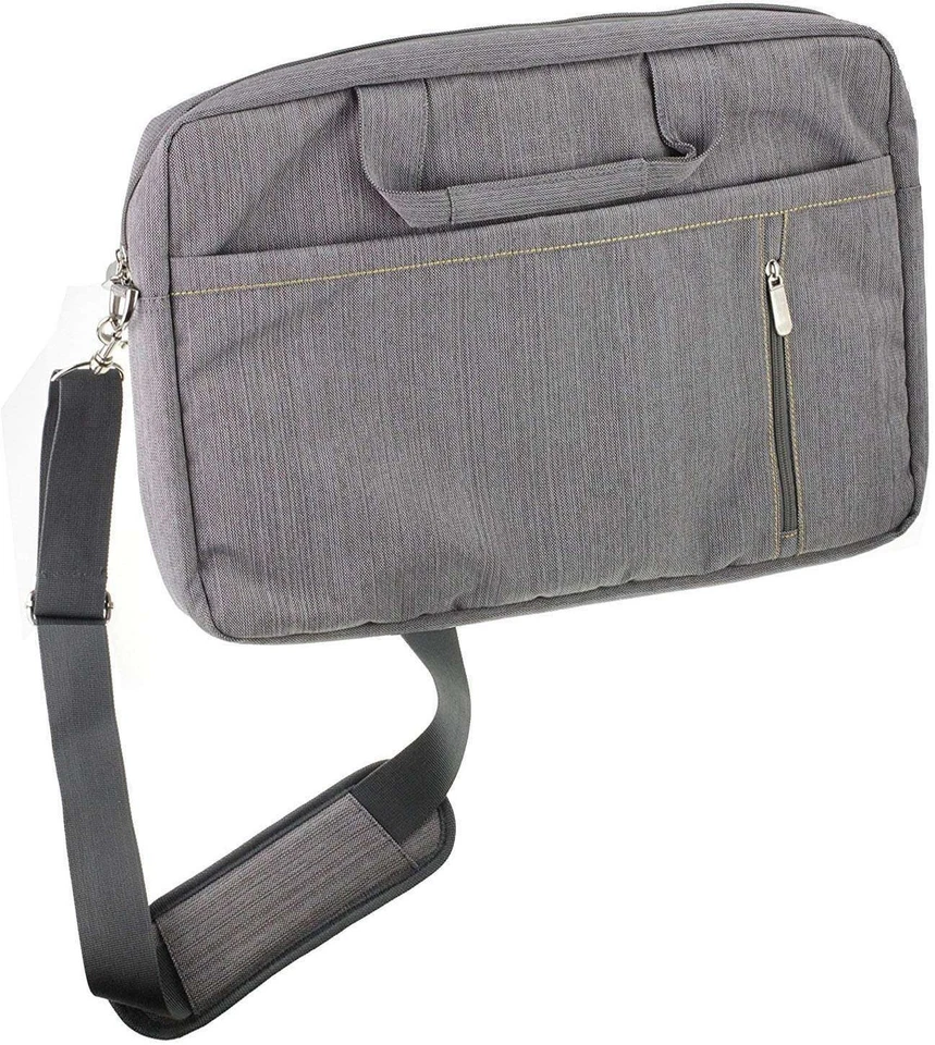 Navitech Grey Sleek Water Resistant Travel Bag For The Lenovo Tab M9 9" tablet - Image 1 of 1