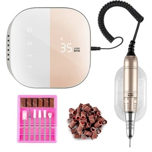 Professional Nail Drill Machine for Acrylic Nails, 35000RPM Compact Cute Elec... - Picture 1 of 8