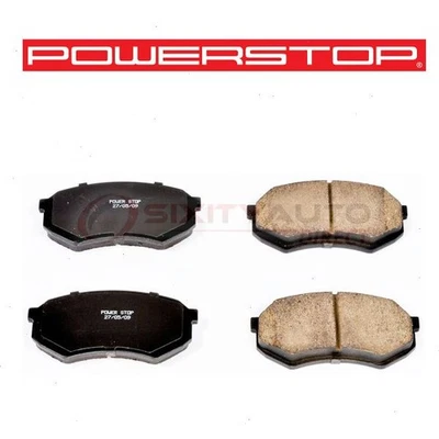PowerStop Front Disc Brake Pad Set for 1984-1986 Plymouth Conquest - Braking ba Foto 1 de 4
