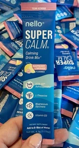 27 loose SUPER CALM NELLO Calming Drink Mix Raspberry Lemonade ex 2027 - Picture 1 of 2