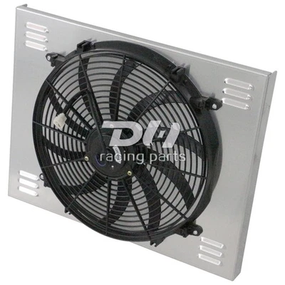 Cubierta de aluminio + ventilador para camioneta Dodge D/W 100/150/200/300 1975-79 5,2/5,9 L V8 #511 Foto 1 de 4