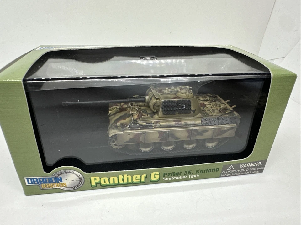 Dragon Armor 60010 1:72 Panther G PzRgt 35 Kurland September 1944 WWII - Image 1 of 4