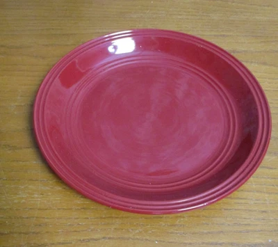 Mainstays Chiara Stoneware Round Red Dinner Plate - 10.75" - Image 1 of 4