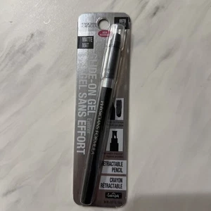 Physicians Formula Glide-on Gel Eyeliner W/Sharpener Black Velvet-Matte 6978 NEW - Picture 1 of 2