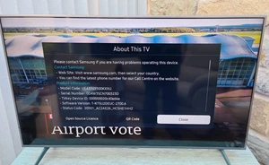 Samsung EU43TU7100k 43" 4k UHD TV - Picture 1 of 6