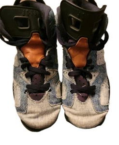 Gr. 7 Herren - Air Jordan 6 Retro Washed Denim sehr schön Vintage - Bild 1 von 5