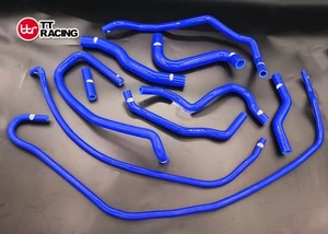 TTR Silicone Radiator Coolant Hoses fit Ford Fiesta MK6 Facelift ST150 Blue - Picture 1 of 3