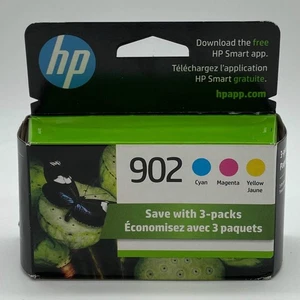 New HP 902 T0A38AN Tri-color Ink Cartridge - Picture 1 of 2