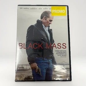 Black Mass DVD Johnny Depp NEW PROMO Whitey Bulger Irish Mob Crime Drama - Bild 1 von 5