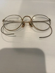 VINTAGE B & L FUL-VUE 1/10 12K GF ANTIQUE GLASSES Bifocals - Picture 1 of 12