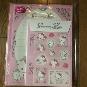 Sanrio Charmy Kitty Letter Set with Bag 2005 Heisei Retro Rare NEW Japan - Picture 1 of 2