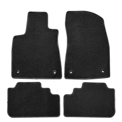 Fit For 16-22 Lexus RX350 RX450H Black Nylon Floor Mat Carpet Front Rear 4PCS - Image 1 of 4