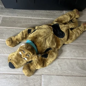 2000 Warner Bros Scooby Doo Hug Me Plush Soft Toy Laying Flat Talking 26'' - Picture 1 of 8