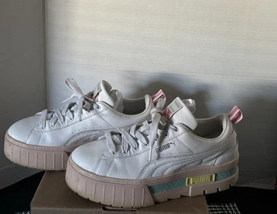 Puma Mayze Pop Bright Heights Chunky Platform Sneakers Women's Size 8.5 - Image 1 of 4