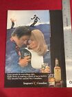 Seagram?s V.O. Canadian Whiskey 1971 Print Ad - Great To Frame!