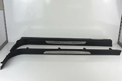 2013-2016 Hyundai Genesis Coupe Front L/R Door Scuff Plate Trim Panel 2-Set Pair - Изображение 1 из 4
