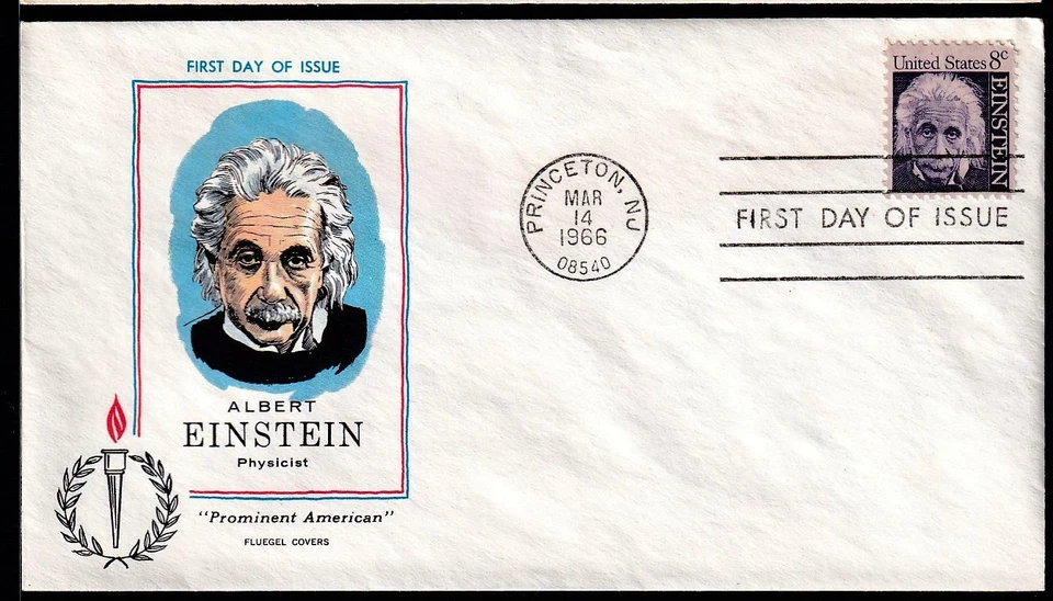 1979 Albert Einstein Sc 1774 first day cover Fluegel cachet FDC - Image 1 of 1