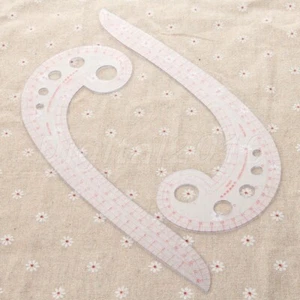 Soft Plastic Comma Shaped Curve Ruler Styling Design Ruler French Curve 11.8" - Picture 1 of 10
