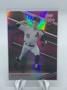 2020 Panini Elite Extra Edition PINK PARALLEL Jack Hartman # 115 **See Pic**