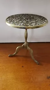 Alrededor de 1870 Inglés Victoriano Llave Griego Patrón Llave Chimenea Trivet - Imagen 1 de 12