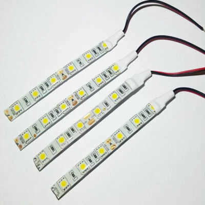 5050 LED Strip Light 12V Car Caravan Motorbike Cool White 6000K 10 30 cm Bright - Image 1 of 4