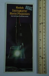 Kodak Instamatic Dual Movie Equipment Kameras Projektoren 1967 Ordner Werbung - Bild 1 von 2
