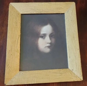 The Haunting "Mignon" Karl Georg Buchner German Portrait Maximalism Goth Nouveau - Picture 1 of 6