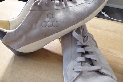 $150 ESGOTADO VivoBarefoot Masculino 11.5 Geo Court Cinza UE 45 Tênis Estilo Perfeito - Imagem 1 de 4