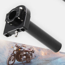 7/8" Universal Motorcycle Aluminium CNC Black Throttle Handle Bar Lever Control