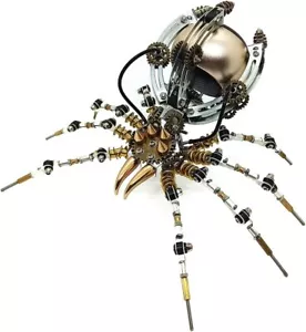 KonHaovF 3D Metal Puzzle Spider with Speaker, Assembly Model with Tool Kit - Picture 1 of 8
